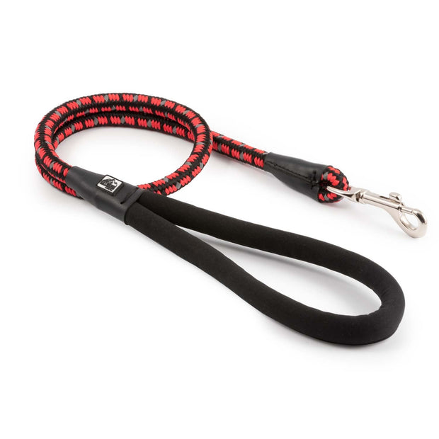 Ancol Dog Lead Red/Black Ancol Extreme Bungee Rope Dog Lead