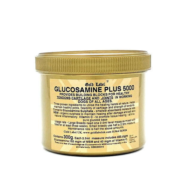 Animology Dog Supplements Gold Label Canine Glucosamine Plus 5000