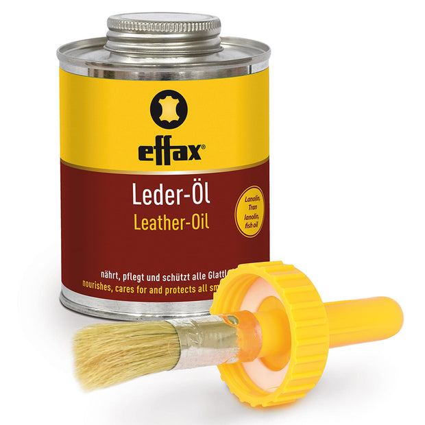 Effol Tack Cleaning Effax Leather Oil C/W Brush