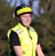 Equisafety Riding Hat Yellow Equisafety Hat Band SPECIAL OFFER