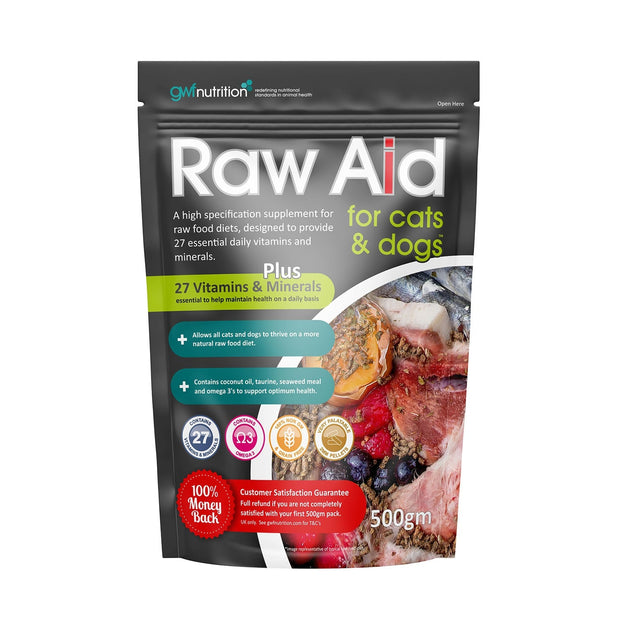 GWF Nutrition Dog Supplements Gwf Raw Aid For Cats & Dogs