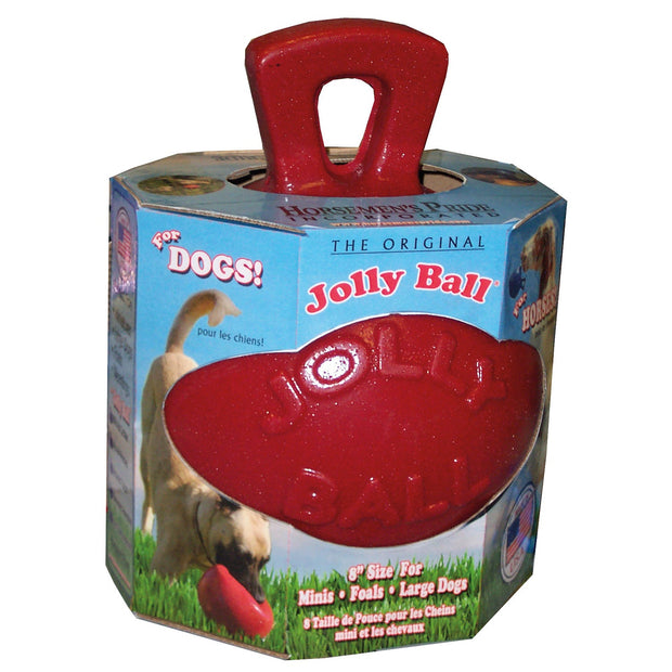 Horsemen's Pride Toy 8" / Red Jolly Pets Dual Jolly Ball