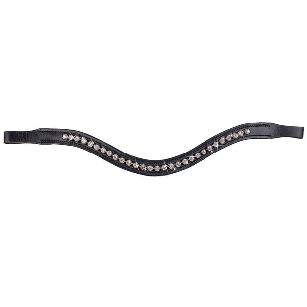 Ideal Driving Bridle Ideal Luxe Dazzle Curved Browband