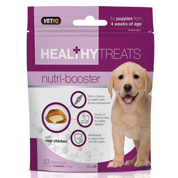 Mark & Chappell Dog Supplements Vetiq Healthy Treats Nutri-Booster For Puppies