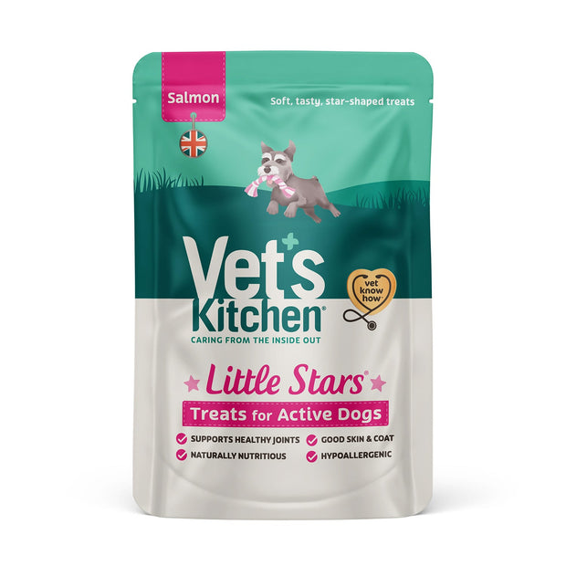 Vet's Kitchen Dog Treat Vet'S Kitchen Little Stars Dog Treats Salmon Active+