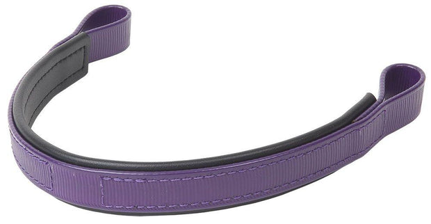 Zilco Pony / Purple Zilco Driving Bridle Browband CLEARANCE