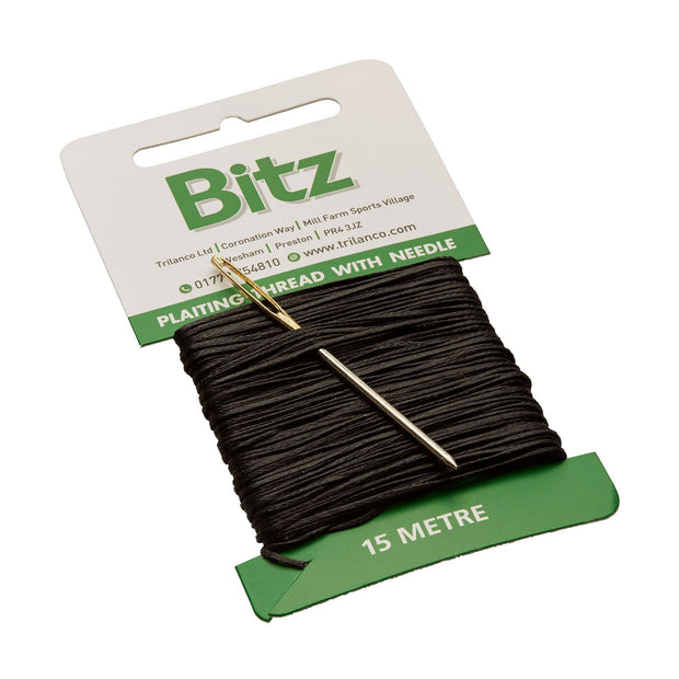 Bitz Black Bitz Plaiting Card with Needle