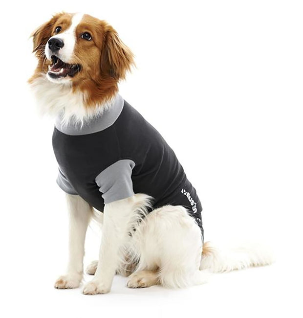 Buster & Kruuse Dog Coat Small Buster Body Suit For Dogs Black/Grey Dog Coat