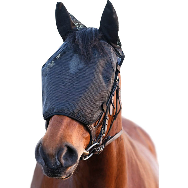 Equilibrium Products Fly Mask Xsmall / Black Equilibrium Net Relief Riding Mask