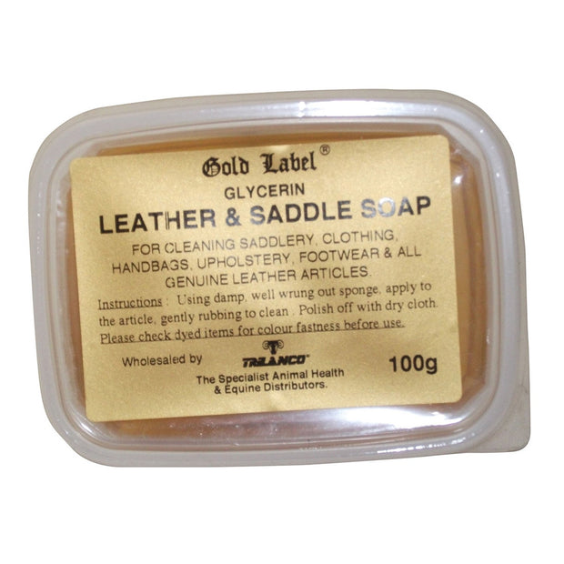 Gold Label 100 Gm Gold Label Glycerin Leather & Saddle Soap
