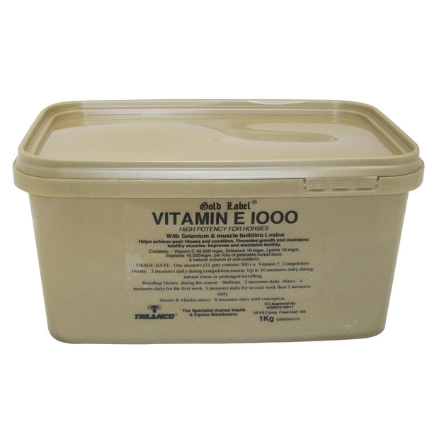 Gold Label Supplements 3 Kg Gold Label Vitamin E 1000