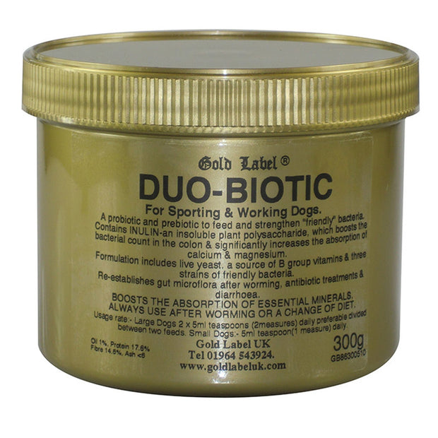 Gold Label Dog Supplements Gold Label Canine Duo-Biotic