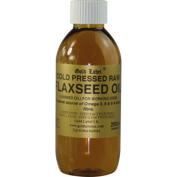 Gold Label Dog Supplements Gold Label Canine Flaxseed Oil