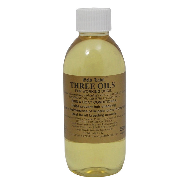 Gold Label Dog Supplements Gold Label Canine Three Oils