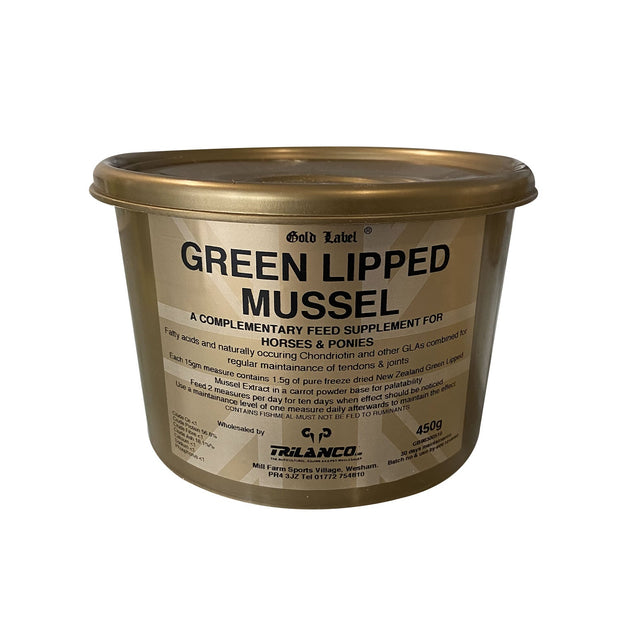Gold Label Horse Vitamins & Supplements Gold Label Green Lipped Mussel