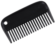 Gymkhana Grooming Black Mane Comb Plastic