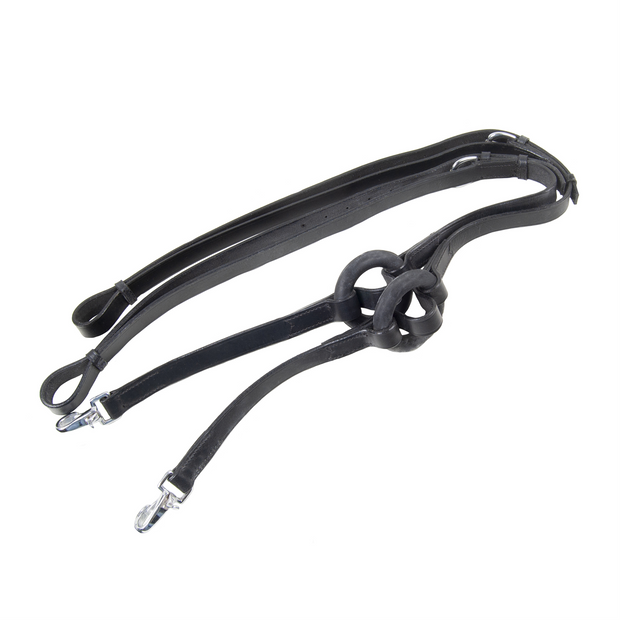 Ideal Ideal Leather Side Reins With Rubber Ring
