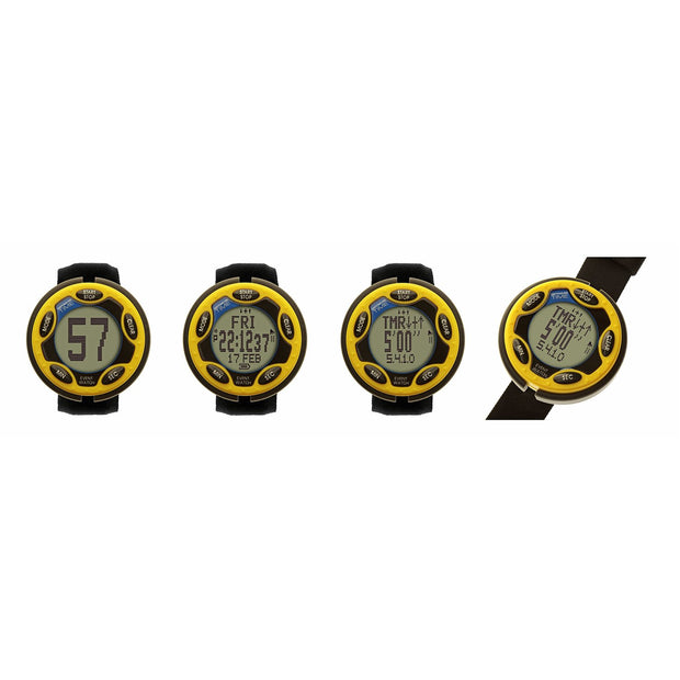 Optimum Time Yellow Optimum Time Rechargeable Event Watch