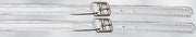 Zilco White Zilco Patent Race Stirrup Straps 75cm