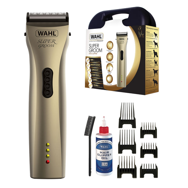 Wahl Super Groom Pet Cord/Cordless Clipper Kit