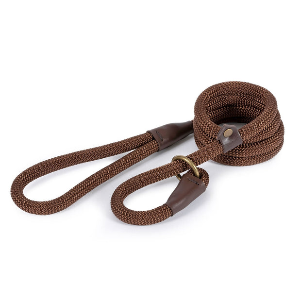 Ancol Dog Lead Ancol Heritage Collection Deluxe Nylon Rope Slip Lead