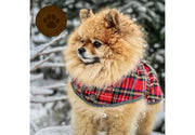 Ancol Dog Coat Ancol Highland Tartan Dog Coat Red