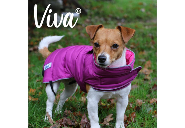 Ancol Dog Coat Ancol Viva Dog Coat Reversible Pink/Purple