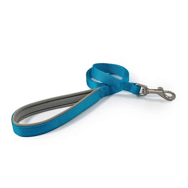 Ancol Dog Lead Blue / 100cm x 1.2cm Ancol Viva Padded Snap Dog Lead