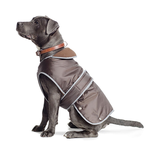 Ancol Dog Coat Medium Stormguard Dog Coat Chocolate