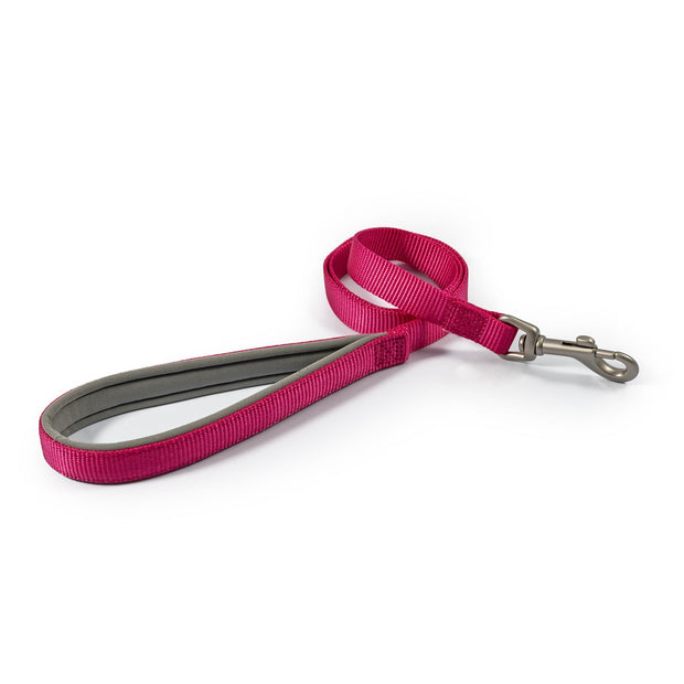 Ancol Dog Lead Pink / 100cm x 1.9cm Ancol Viva Padded Snap Dog Lead