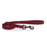 Ancol Dog Lead Raspberry / 100cm x 1.9cm Ancol Timberwolf Leather Dog Lead
