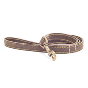 Ancol Dog Lead Sable / 60cm x 1.9cm Ancol Timberwolf Leather Dog Lead