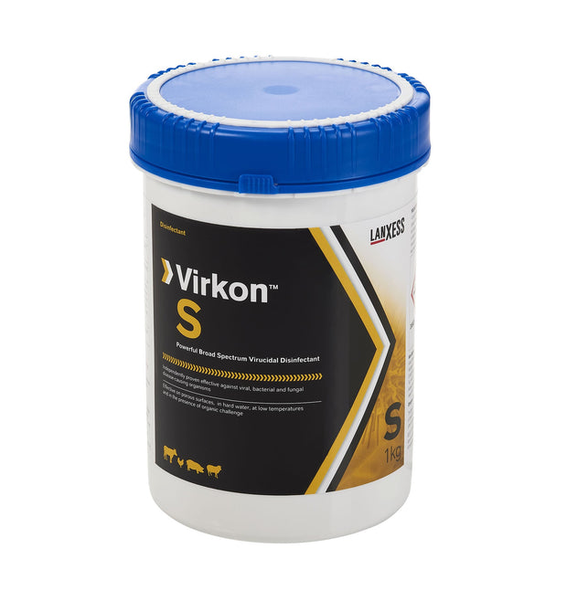Aqueos Disinfectant 1Kg Virkon S Powder Disinfectant