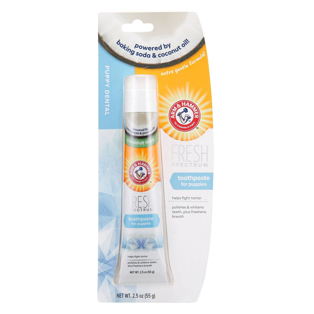 Arm & Hammer Dog Treatments Arm & Hammer Fresh Coconut Mint Toothpaste for Puppies
