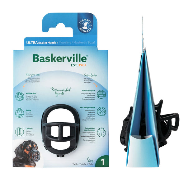 Baskerville Dog Muzzle Baskerville Ultra Basket Muzzle