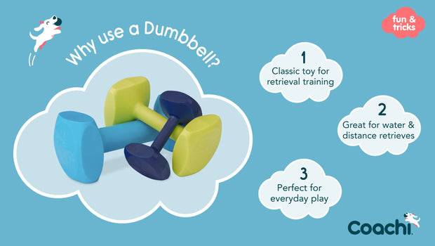 Coachi Dog Toy Coachi Training Dumbell