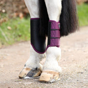 Equilibrium Products Horse Boots Equilibrium Tri-Zone Brushing Boots Black/Plum