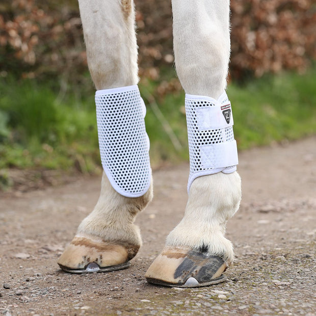 Equilibrium Products Horse Boots Equilibrium Tri-Zone Brushing Boots White