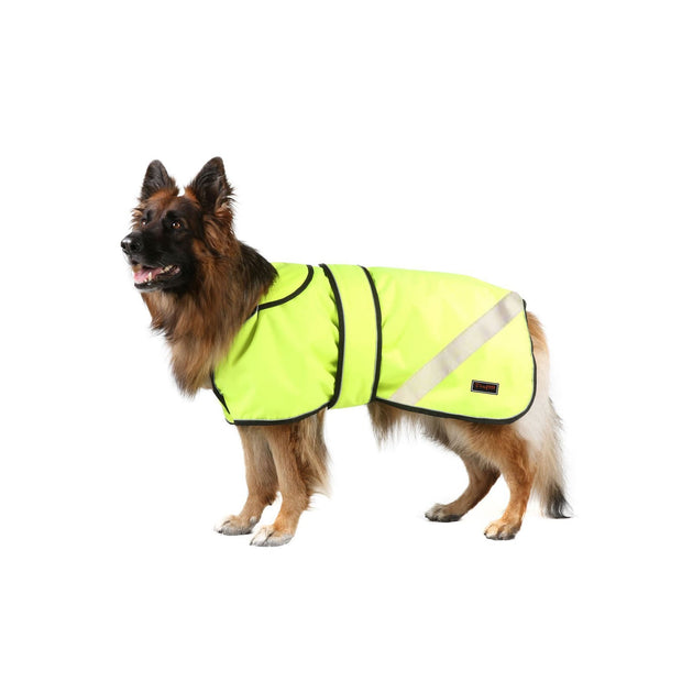 Firefoot Dog Coat 10" 25cm Firefoot Waterproof 2-in-1 Dog Coat High Vis Yellow
