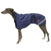 Firefoot Dog Coat 18" 46cm / Navy Firefoot Outdoor Sighthound Coat with Fleecy Lining