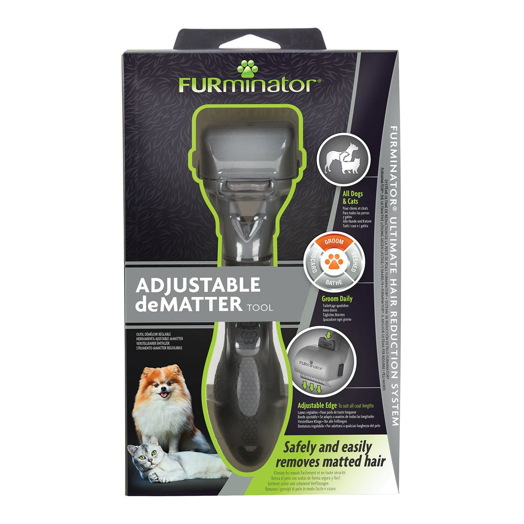 Furminator Adjustable Dematter Tool – Riding Harness Stuff