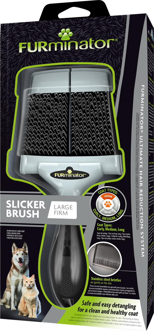 Furminator firm online slicker brush
