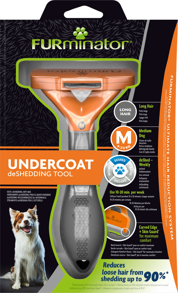 Furminator Grooming Furminator Undercoat Deshedding Tool For Lonf Haired Dogs