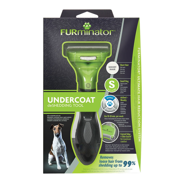 Furminator Grooming Small Furminator Undercoat Deshedding Tool For Short Haired Dogs