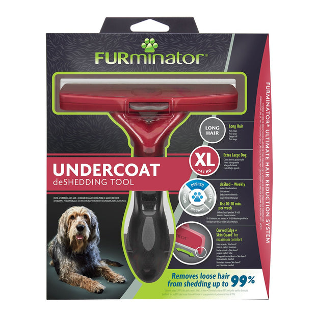 Furminator Grooming XLarge Furminator Undercoat Deshedding Tool For Long Haired Dogs