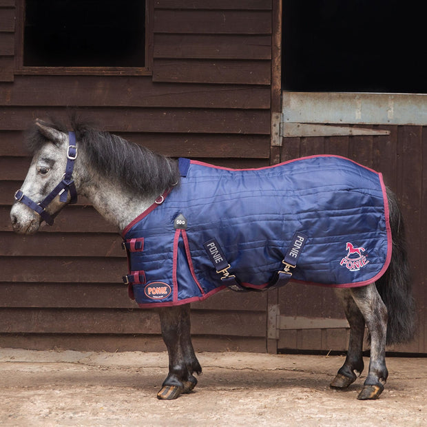 Gallop Horse Rugs 3'6 Gallop Ponie 50g Stable Rug Navy