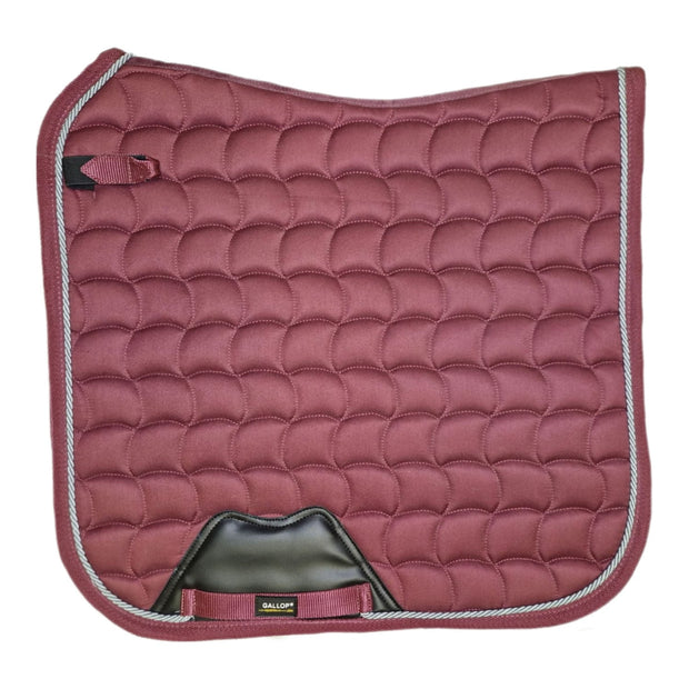 Gallop Saddlecloth Cob / Burgundy Gallop Dressage Saddle Pad