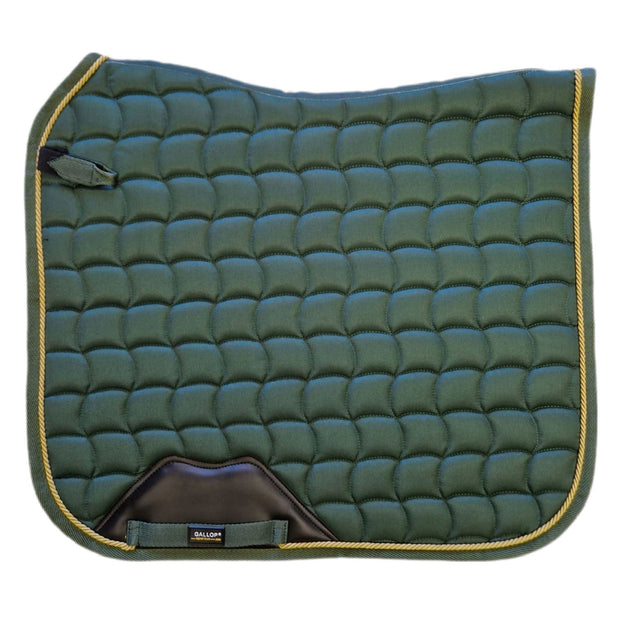 Gallop Saddlecloth Cob / Green Gallop Dressage Saddle Pad