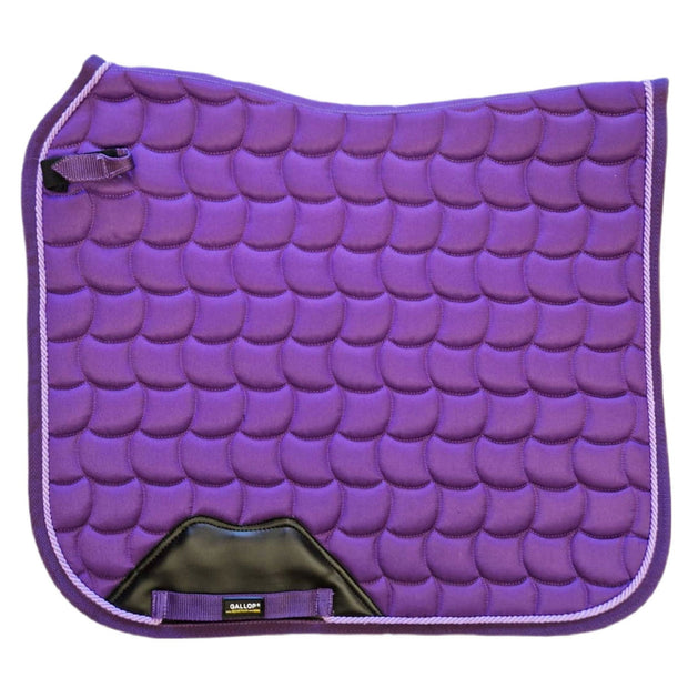 Gallop Saddlecloth Cob / Purple Gallop Dressage Saddle Pad