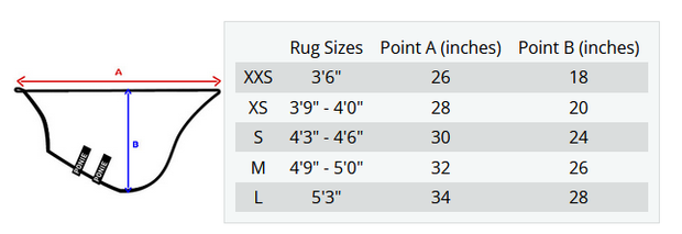 Gallop Horse Rugs Gallop Ponie Duraproof 5-Point Std Lightweight Neck Cover Navy